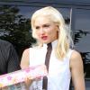 Gwen Stefani, ultrastylée, se rend à la fête d'anniversaire de son petit frère Todd. Los Angeles, le 6 Octobre 2012.