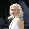 Gwen Stefani, ultrastylée, se rend à la fête d'anniversaire de son petit frère Todd. Los Angeles, le 6 Octobre 2012.