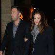 Jennifer Garner et Ben Affleck sont allés dîner au bistrot La Fontaine de Mars, à Paris, le 15 octobre 2012
