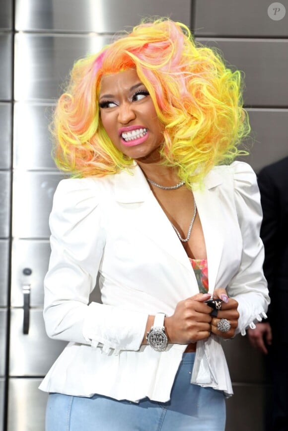 Nicki Minaj à la conférence de presse Americian Idol à New York, le 16 septembre 2012.