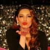 Kelly Brook, sexy future membre de la troupe du Crazy Horse. Londres, le 16 octobre 2012.