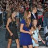 Les filles de Sylvester Stallone à l'avant-première de Expendables 2 à PAris, le 9 août 2012.