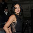 Michelle Rodriguez sublime en noir au dîner de gala  V&amp;A Hollywood Costume  mardi 16 octobre à Londres.