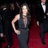 Michelle Rodriguez en robe noire au dîner de gala V&A Hollywood Costume mardi 16 octobre à Londres.
