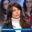 Mallaury Nataf sur le plateau de  Revu et corrigé , en février 2012