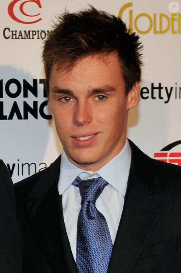 Louis Ducruet assiste à la cérémonie du Golden Foot Award remis à Zlatan Ibrahimovic à Monaco le 17 Avril 2012.