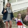 Jamie Lynn Spears et sa fille à Los Angeles le 5 mai 2012.