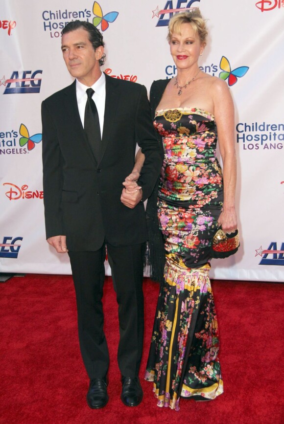 Antonio Banderas et Melanie Griffith au gala Noche De Ninos à Los Angeles, le 20 octobre 2012. La soirée a été organisée par l'hôpital des enfants de Los Angeles et Walt Disney Company.