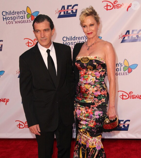 Antonio Banderas et Melanie Griffith au gala Noche De Ninos à Los Angeles, le 20 octobre 2012. La soirée a été organisée par l'hôpital des enfants de Los Angeles et Walt Disney Company.