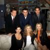 Le casting de la série Friends avec Matthew Perry (Chandler) Matt LeBlanc (Joey), David Schwimmer (Ross), Courteney Cox (Monica), Jennifer Aniston, (Rachel) et Lisa Kudrow (Phoebe), en octobre 1997.