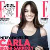 Carla Bruni-Sarkozy dans ELLE en kiosques le 25 octobre 2012.