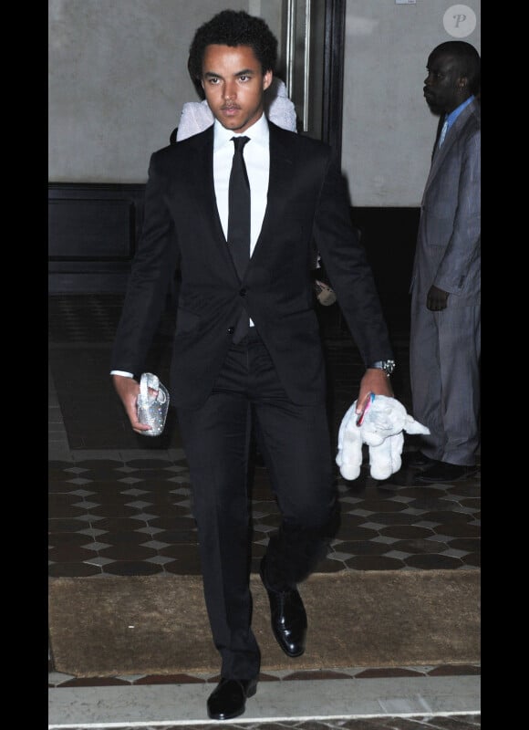 Connor Cruise à la sortie de son hôtel à New York le 12 juin 2012.