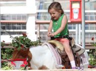 Jennifer Garner : Seraphina, à croquer, s'amuse à dos de poney