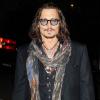 Johnny Depp à la soirée donnée pour les 50 ans de David Furnish à Los Angeles le 25 octobre 2012.