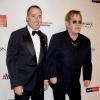 David Furnish et Elton John à New York le 15 octobre 2012.
