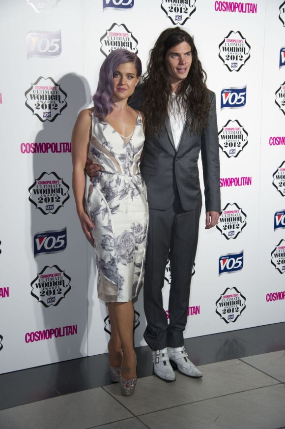 Kelly Osbourne et son petit ami Matthew Mosshart à la soirée Cosmopolitan Ultimate Woman of the Year awards à Londres, le 30 octobre 2012.