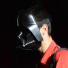 Novak Djokovic a rendu hommage à Halloween avec un masque de Darth Vader lors de son entrée en lice dans le tournoi de Paris Bercy face à Sam Querrey le 31 octobre 2012