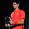 Novak Djokovic était serain avant son entrée en lice dans le tournoi de Paris Bercy face à Sam Querrey le 31 octobre 2012