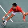 Novak Djokovic s'est malheureusement incliné lors de son entrée en lice dans le tournoi de Paris Bercy face à Sam Querrey le 31 octobre 2012