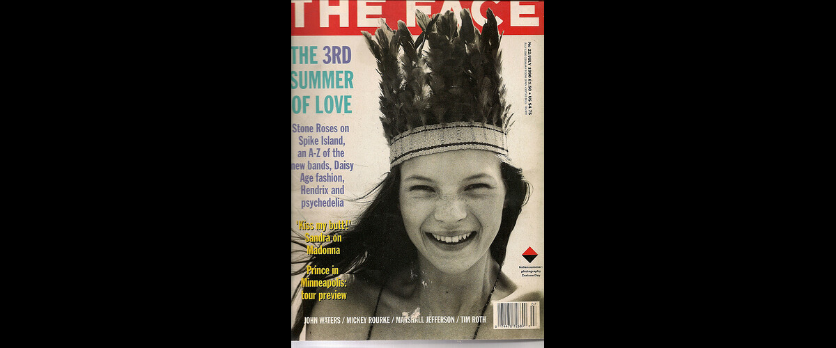 希少THE FACE magazine(UK) 15周年 kate moss THE FACE Magazine - VOL 2 - May1990 - KATE MOSS'S FIRST EVER