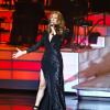 Céline Dion sur scène à Las Vegas le 15 mars 2011.