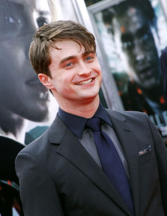 Daniel Radcliffe lors de l'avant-première new-yorkaise de Harry Potter et Les Reliques de la mort, Part II.