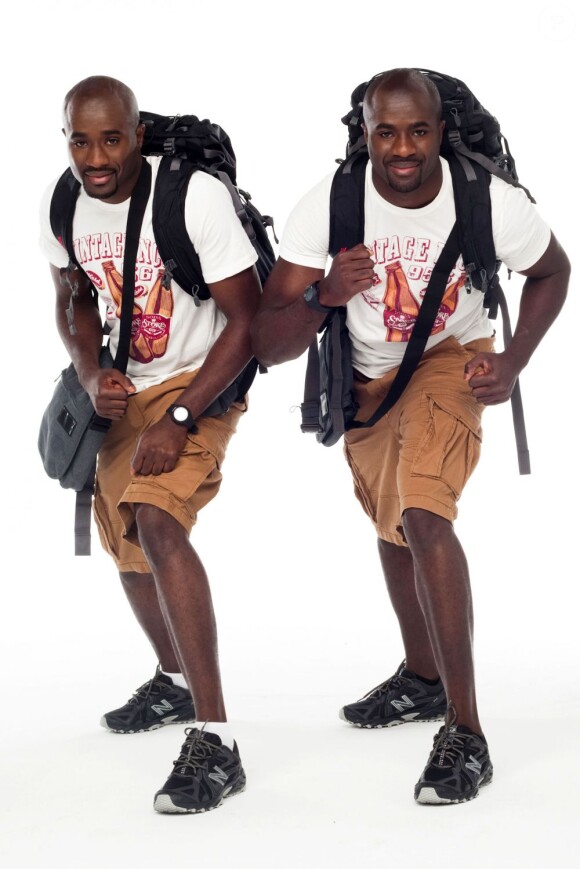 Ouceni et Lassana dans Amazing Race