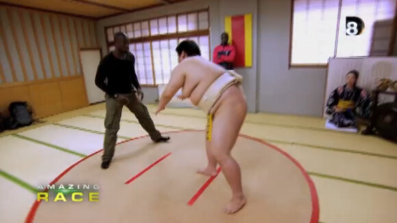 Amazing Race - épisode 3 : Découverte de Tokyo et combats avec un sumo