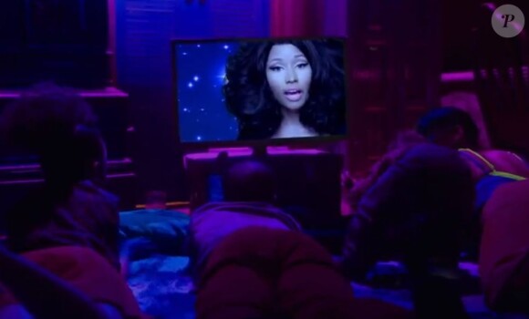 Nicki Minaj dans le clip d'Alicia Keys, Girl On Fire (Inferno Version), dévoilé en novembre 2012.