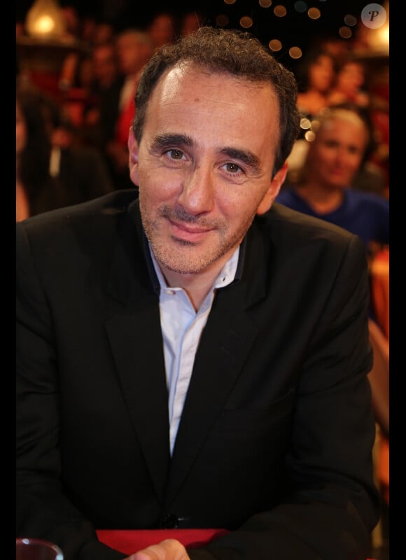 Elie Semoune sur le plateau de l'émission Le Plus Grand Cabaret du Monde, le 2 octobre, diffusion le 1er décembre 2012.