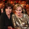 Patricia Kaas et Liane Foly sur le plateau de l'émission Le Plus Grand Cabaret du Monde, le 2 octobre, diffusion le 1er décembre 2012.