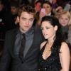 Robert Pattinson et Kristen Stewart le 16 novembre 2011 à Londres