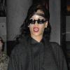 Rihanna quitte son hôtel le Gansevoort à New York, le 10 Novembre 2012.