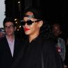 Rihanna surprise à la sortie de son hôtel, le Gansevoort. New York, le 10 novembre 2012.