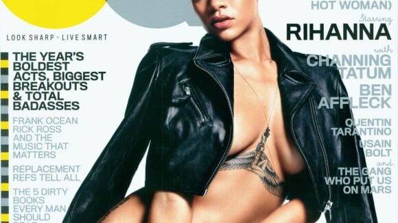 Rihanna : Divine et entièrement nue pour GQ, elle s'offre le Stade de France