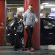 Shakira, enceinte, et Gerard Piqué ont été voir  Skyfall  au cinéma, à Barcelone en Espagne, le 14 Novembre 2012.