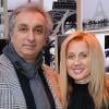 Lara Fabian et son ex-compagnon Gérard Puliccino le 14 décembre 2011.
