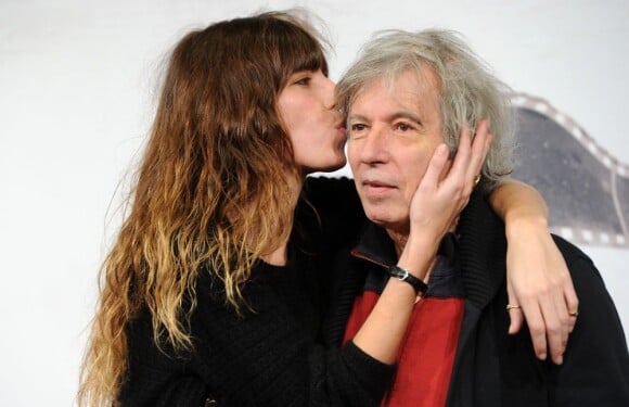 Lou Doillon et son père Jacques Doillon présentent Un enfant de toi au 7e Festival du Film de Rome, le 15 novembre 2012.