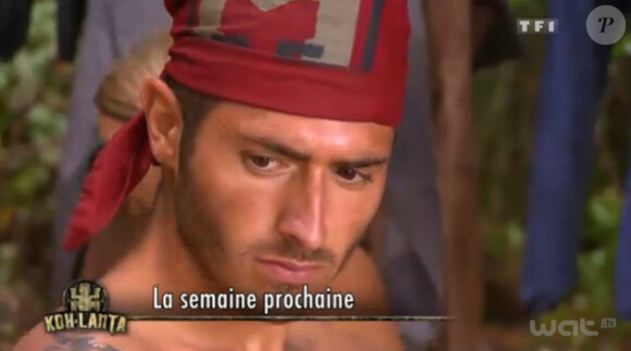 Anthony dans la bande-annonce de Koh Lanta 2012 vendredi 16 novembre 2012 sur TF1