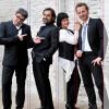 Le nouveau jury de "Nouvelle Star" sur D8, avec Olivier Bas, André Manoukian, Maurane et Sinclair.