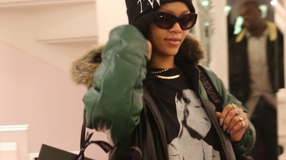 Rihanna à Paris : Shopping coquin et concert explosif