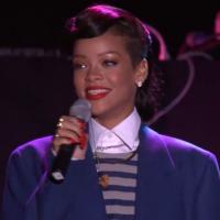 Rihanna : Ultrastylée en garçonne pour les illuminations de Noël à Londres