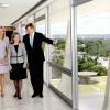 Le prince Willem-Alexander et la princesse Maxima des Pays-Bas au premier jour de leur visite officielle au Brésil, à Brasilia le 19 novembre 2012.