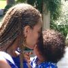 Beyoncé et sa fille Blue Ivy.