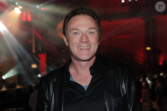 Christophe Hondelatte lors de la soirée FG fête ses 20 ans au Grand Palais, à Paris, le 5 avril 2012.