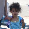 Exclusif - La fille d'Ellen Pompeo et Chris Ivery, Stella, trois ans, se rend à une fête déguisée en princesse. Los Angeles, le 24 novembre 2012.