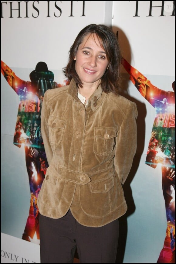 Alexia Laroche-Joubert lors de la projection du film This Is It à Paris le 28 octobre 2009.