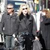 Sharon Stone en grande forme sur le tournage du film Fading Gigolo à New York, le 26 novembre 2012.
