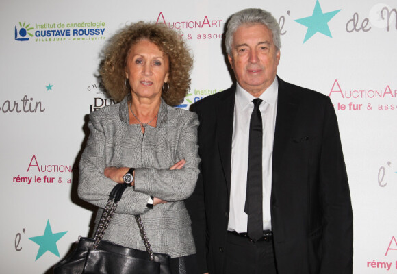 Alain Cayzac et son épouse au premier dîner de Gala de L'étoile de Martin au Mini Palais à Paris, le 29 Novembre 2012.