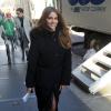 Sofia Vergara souriante sur le tournage de Fading Gigolo à New York, le 29 novembre 2012.